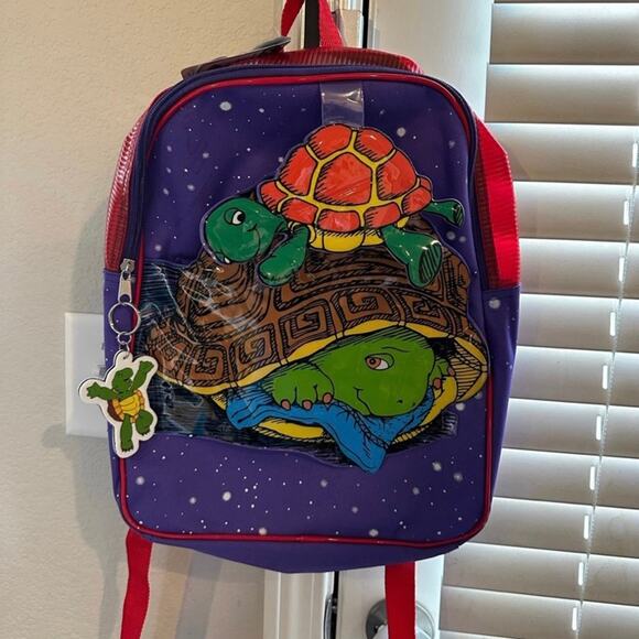 FRANKLIN THE TURTLE VINTAGE BACKPACK - Picture 1 of 9